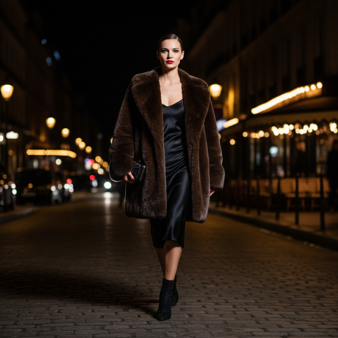 Comment porter nos manteaux de fourrure signature pour toutes les occasions