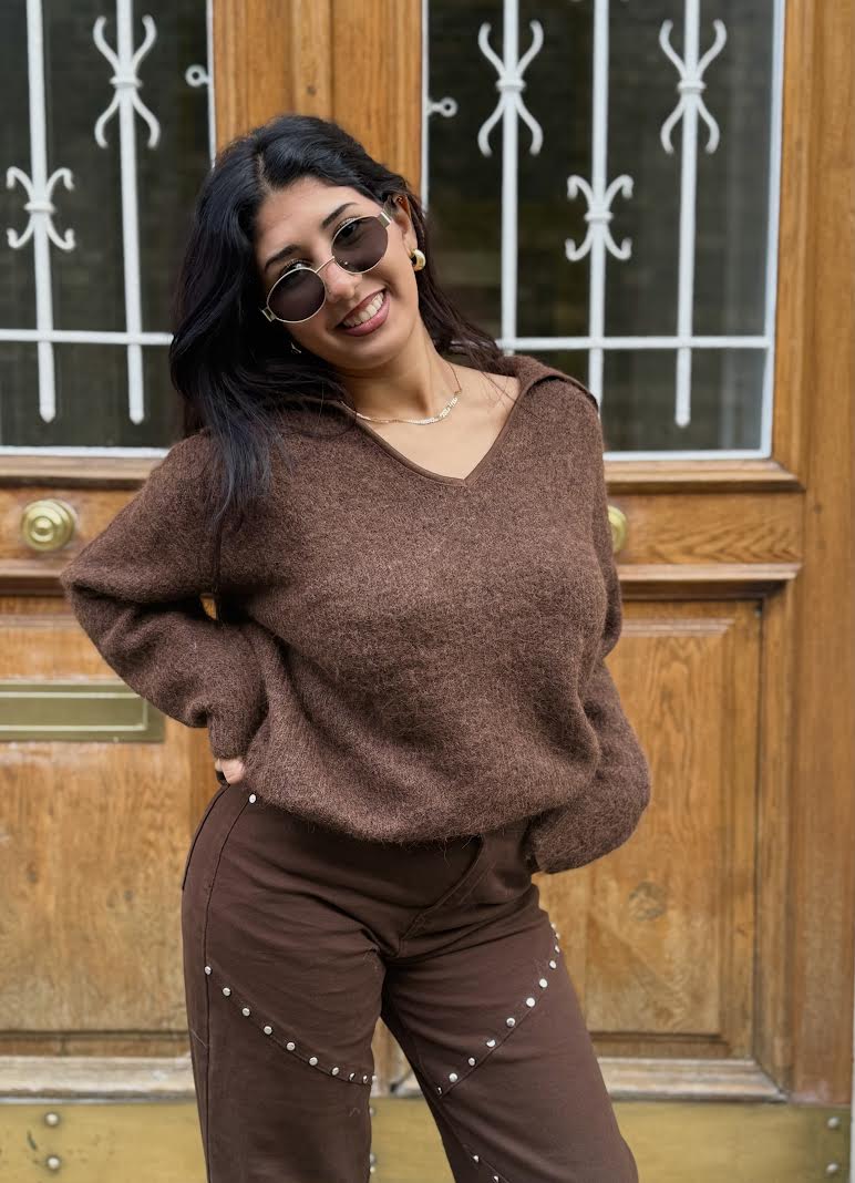 Pull MATHILDE - Marron