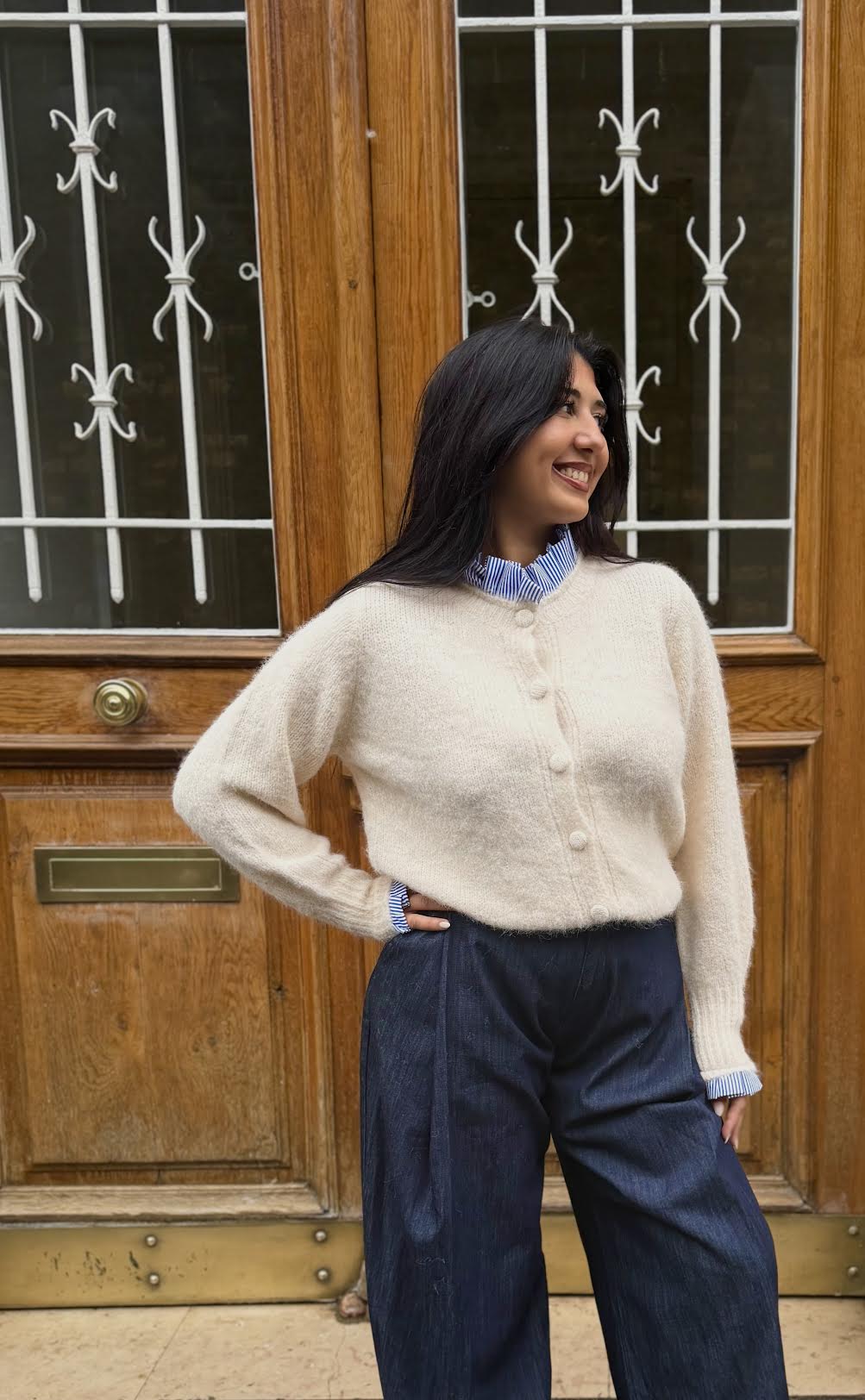 Pull CHARLOTTE - Bleu/Blanc