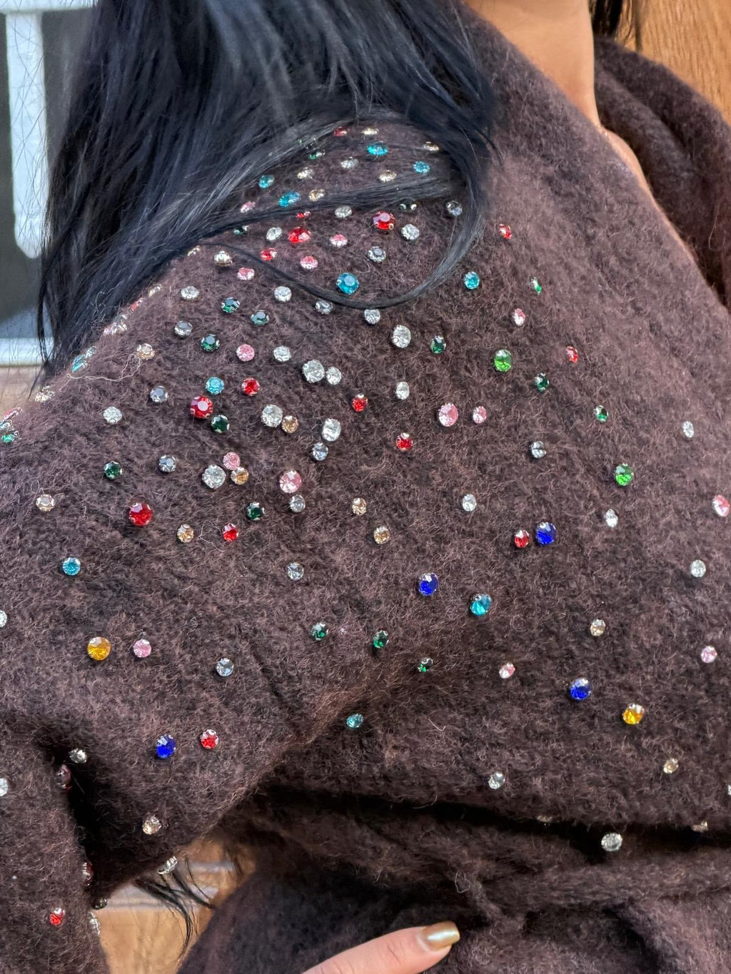 Gilet LYNDA - Marron