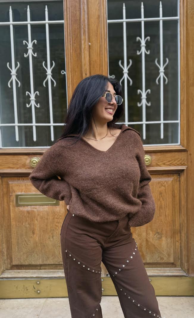 Pull MATHILDE - Marron