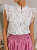 Top SARAH - blanc