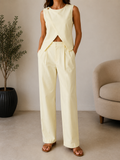 Ensemble AMBER - jaune beurre