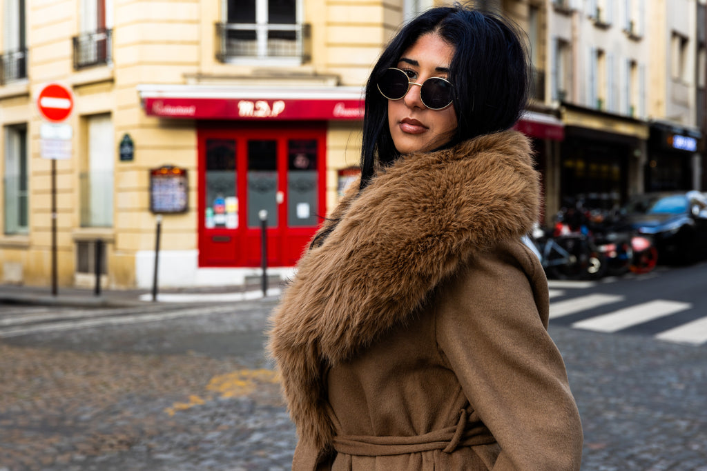 Manteau LÉONIE Camel