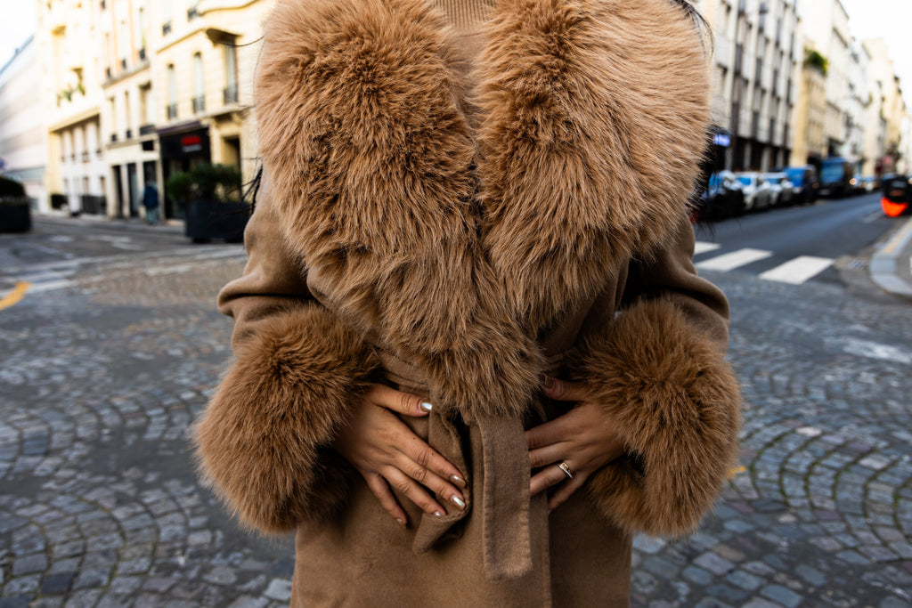 Manteau LÉONIE Camel