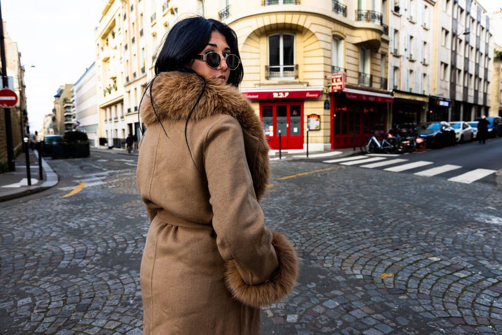 Manteau LÉONIE Camel