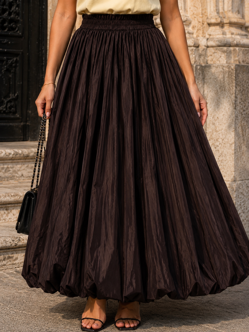 Jupe LOUISA - marron