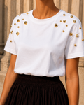 T-shirt INES - blanc