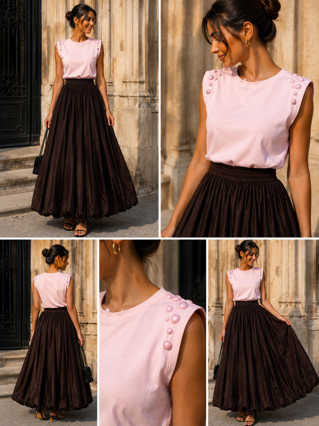 T-shirt EMMA - rose