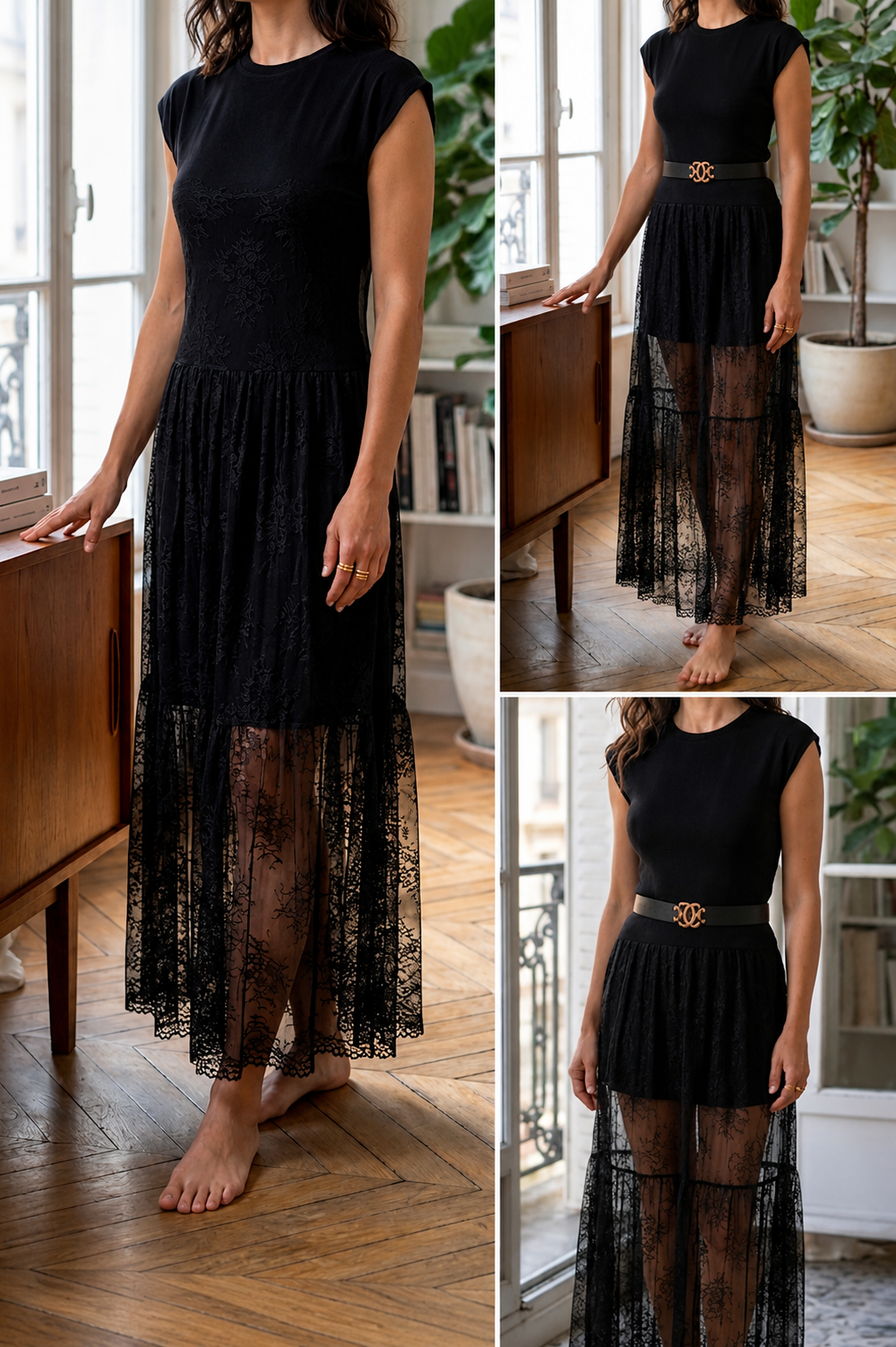 Robe ELISA - noir