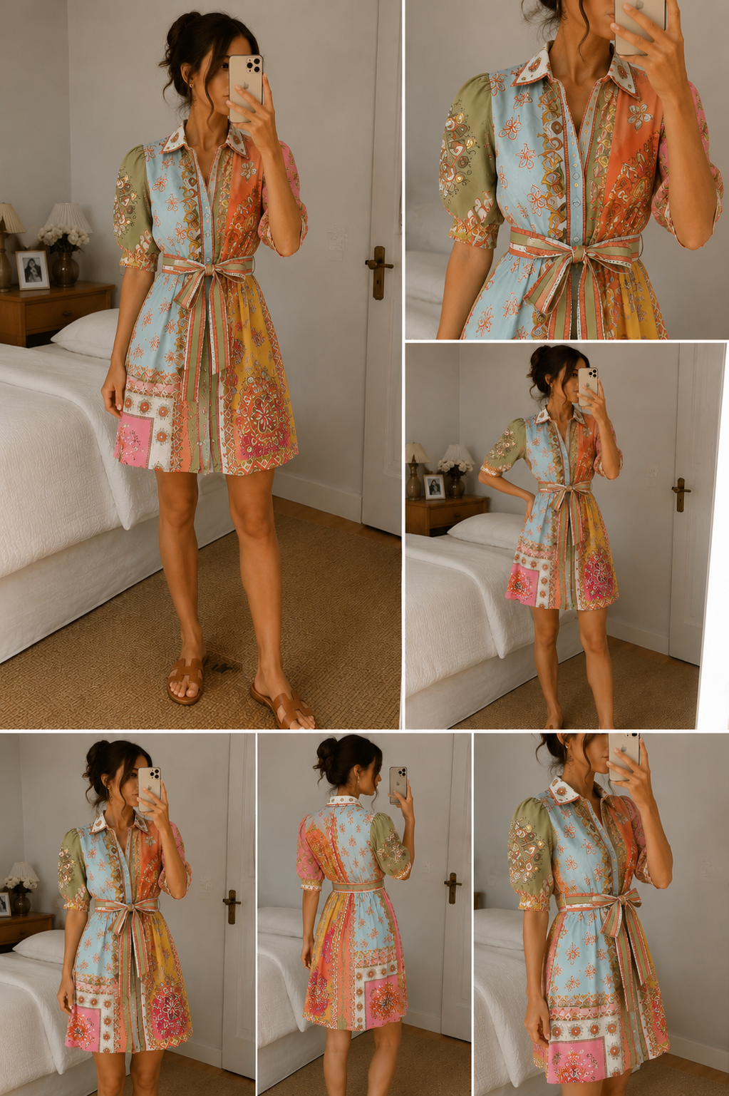 Robe JOSÉPHINE - imprimé