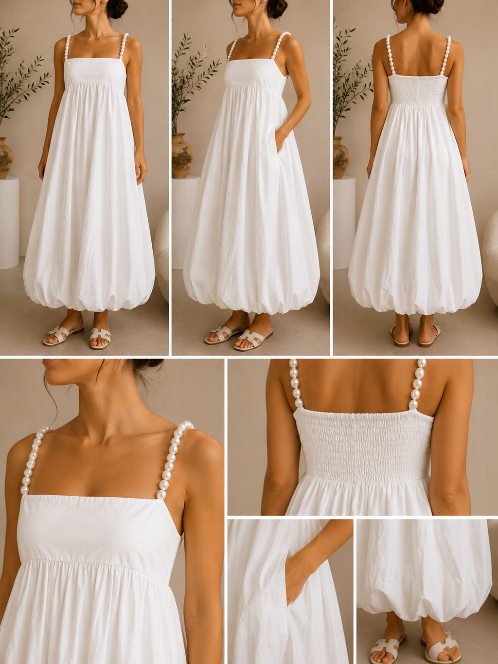 Robe NEYLA - blanc