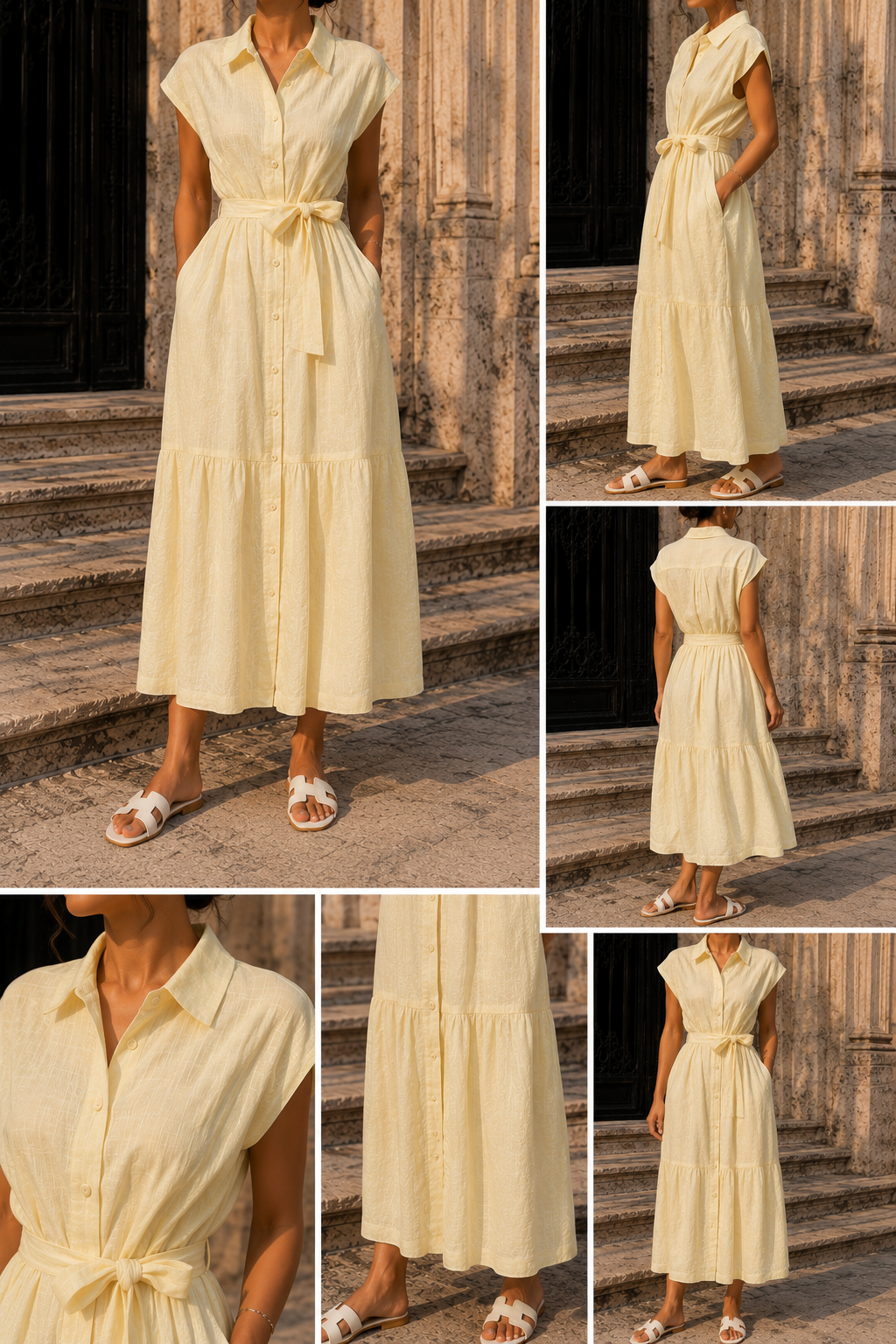 Robe RANIA - jaune