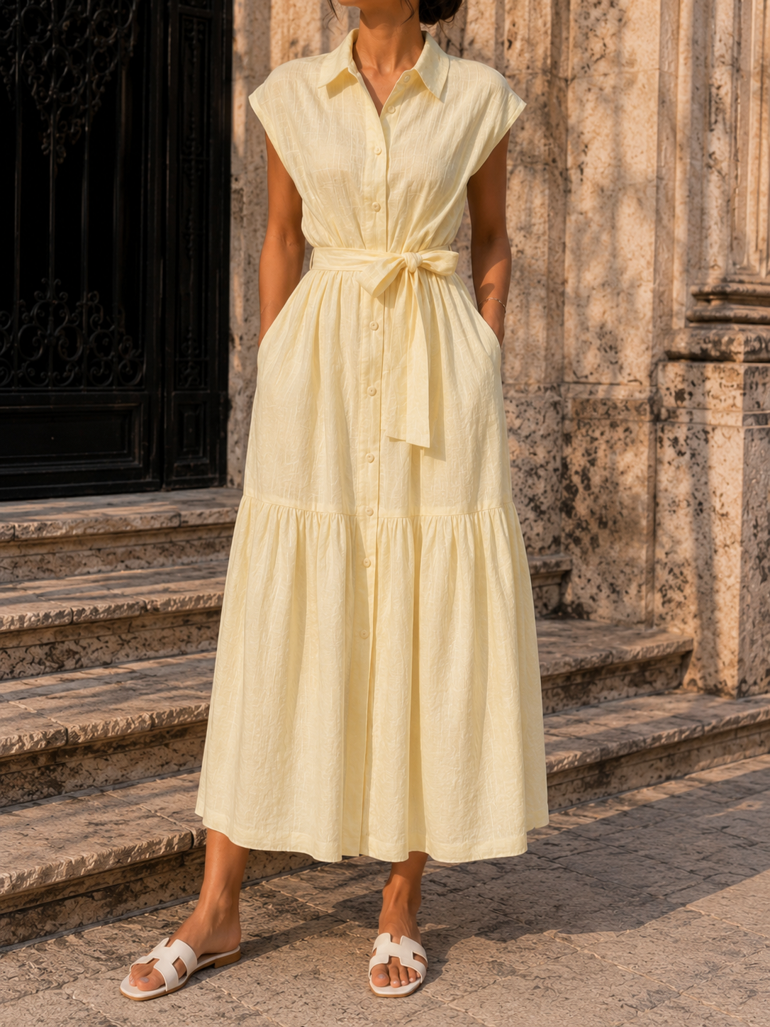 Robe RANIA - jaune