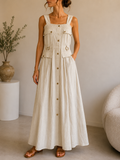 Robe NAHILA - beige