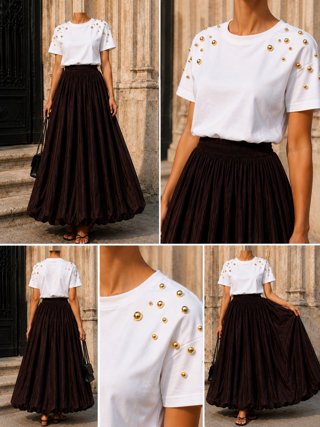 T-shirt INES - blanc