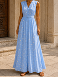 Robe SOFIA - bleu/blanc