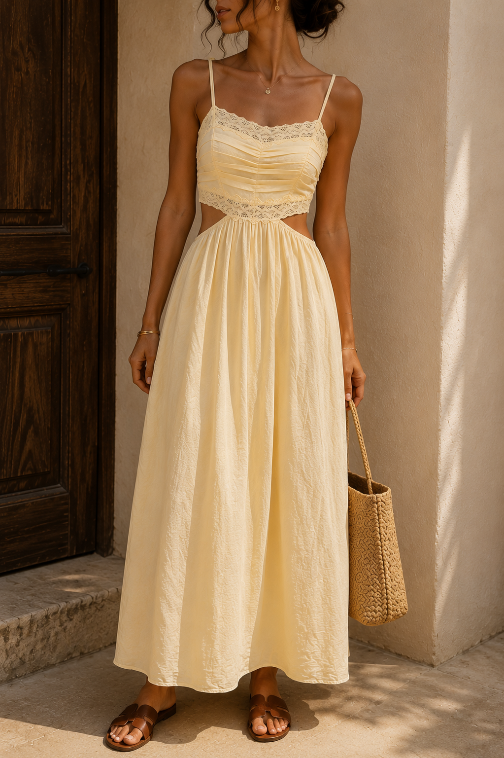 Robe SAMIRA - jaune