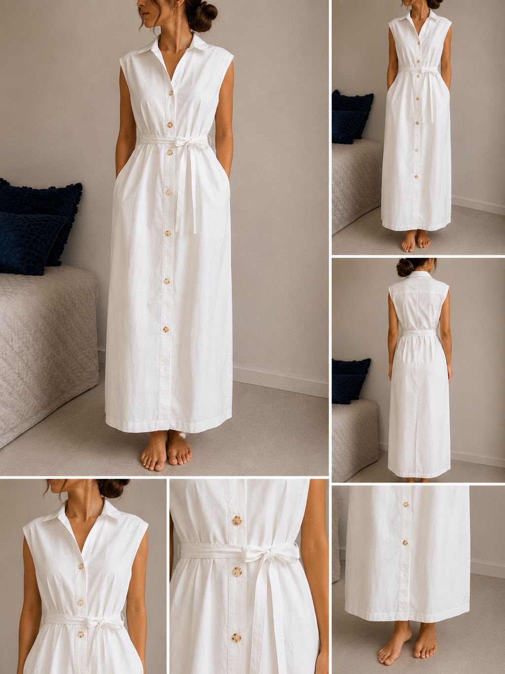 Robe Clara - blanche