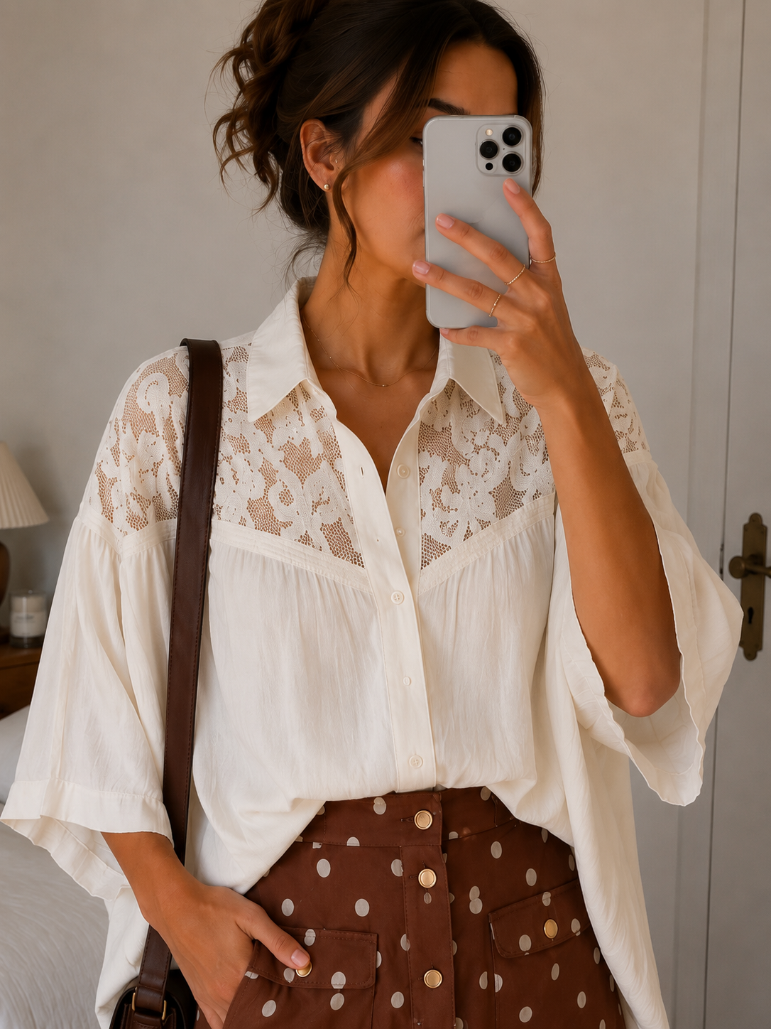 Chemise CANDICE - écru