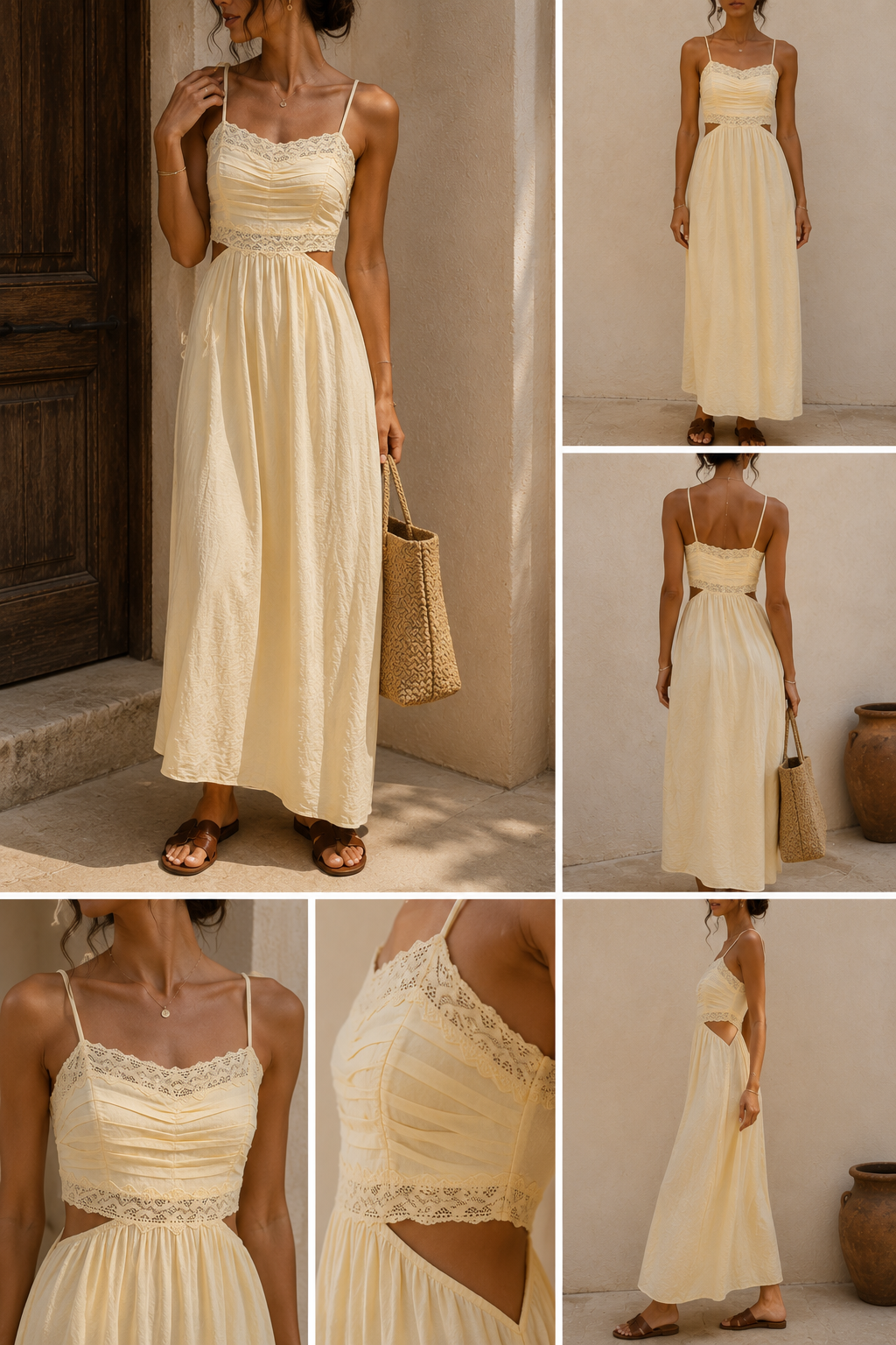 Robe SAMIRA - jaune