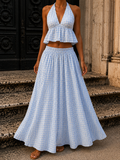 Ensemble MANON - bleu/blanc