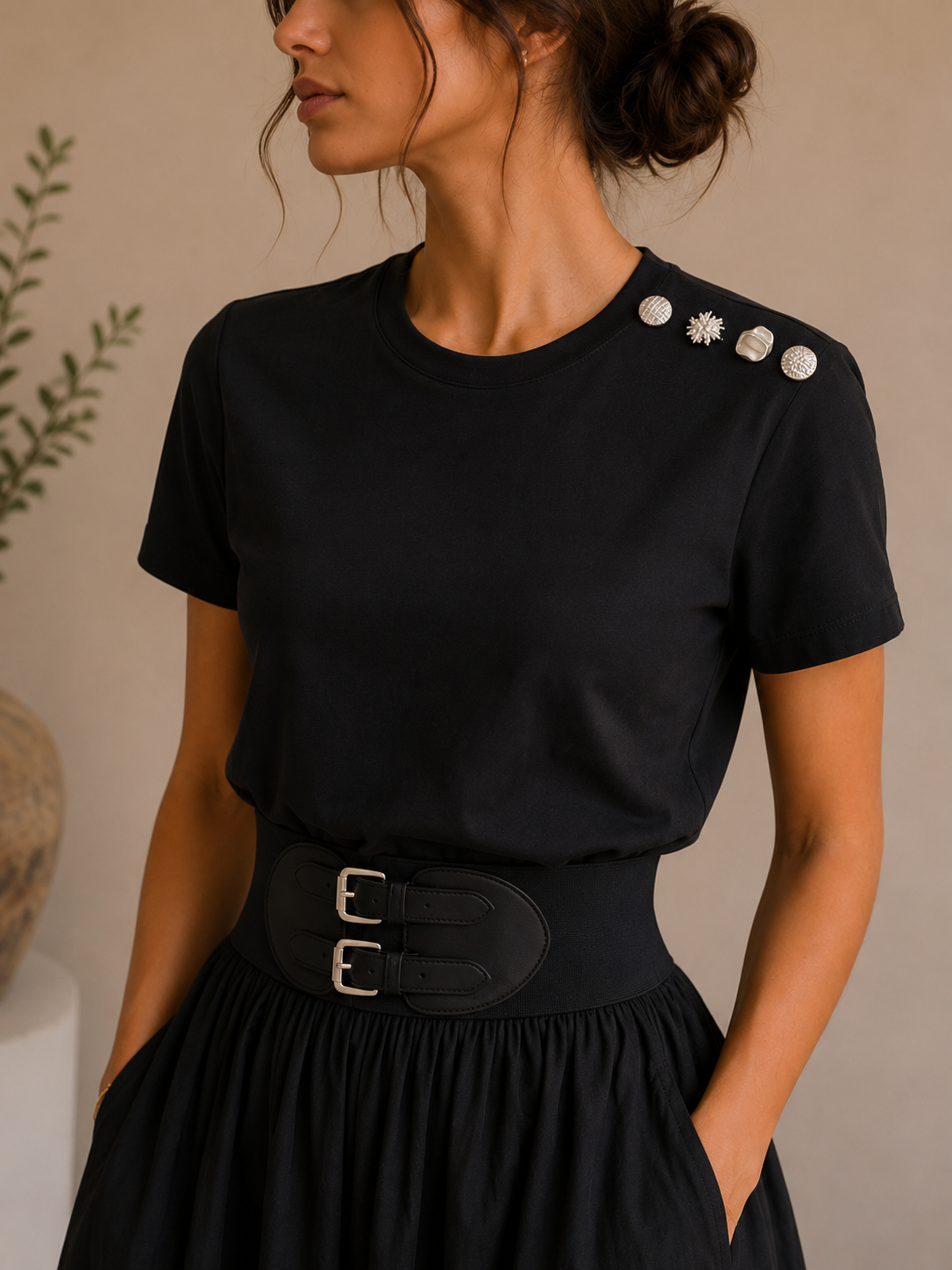 T-shirt JADE - noir