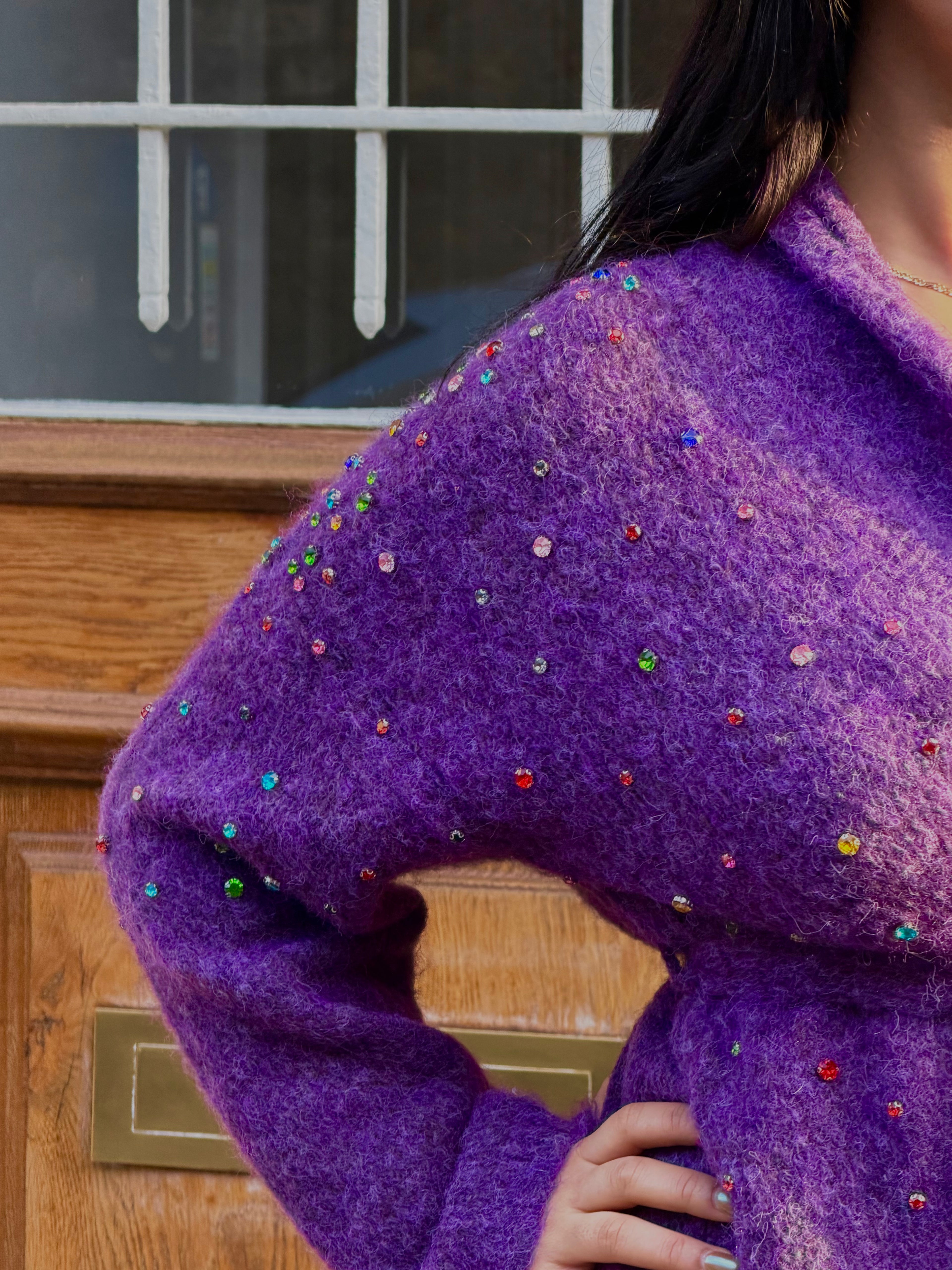 Gilet LYNDA – Violet.