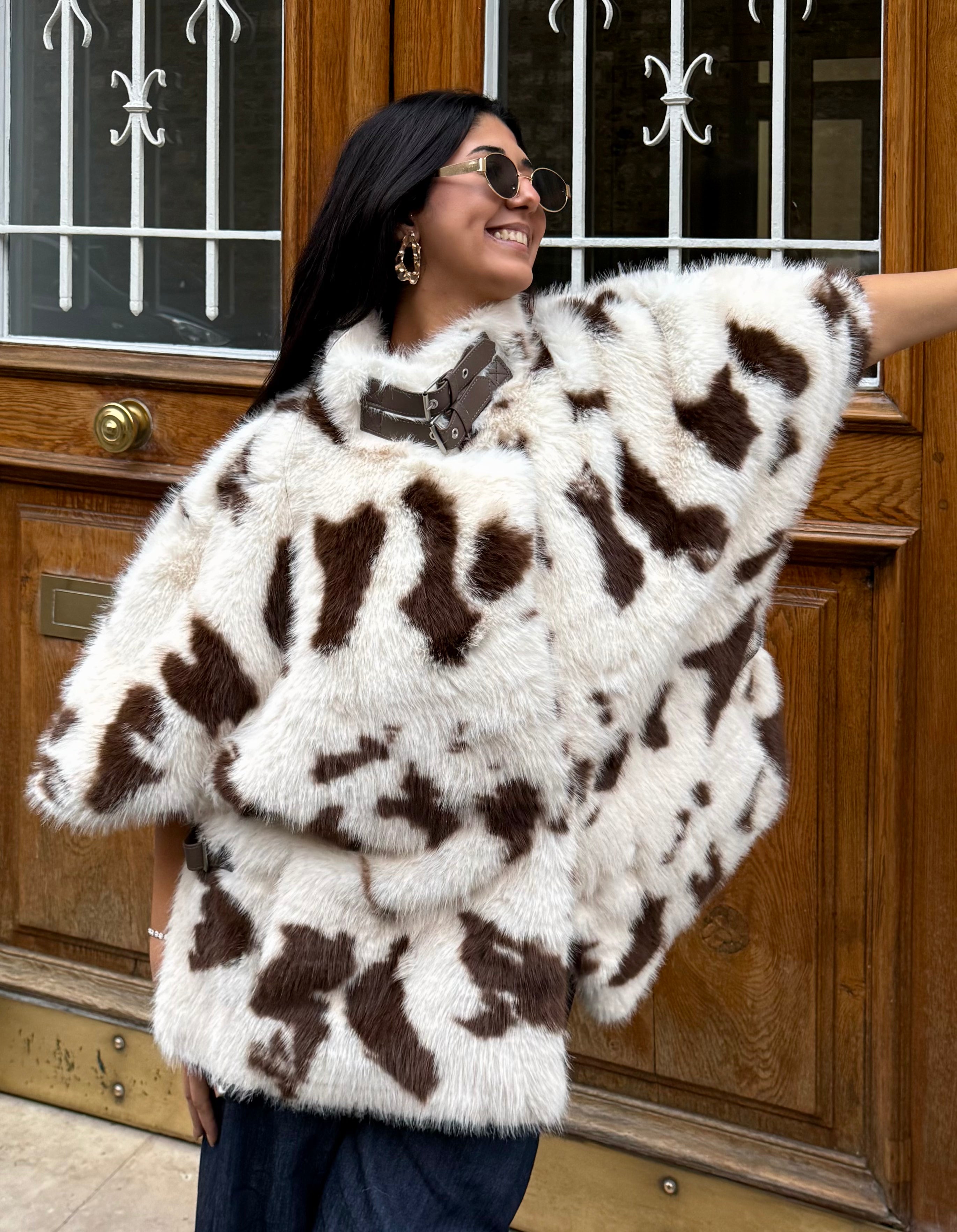 Cape COCO Marron/Blanc