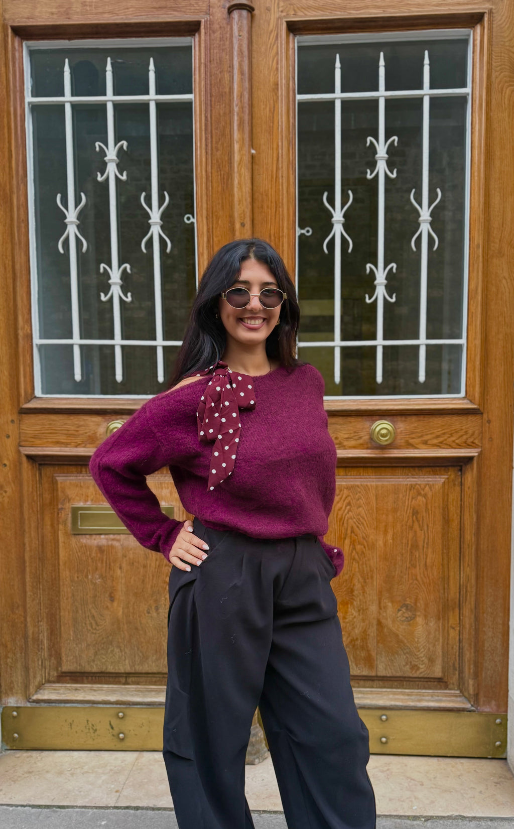 Pull LAURA - Bordeaux.