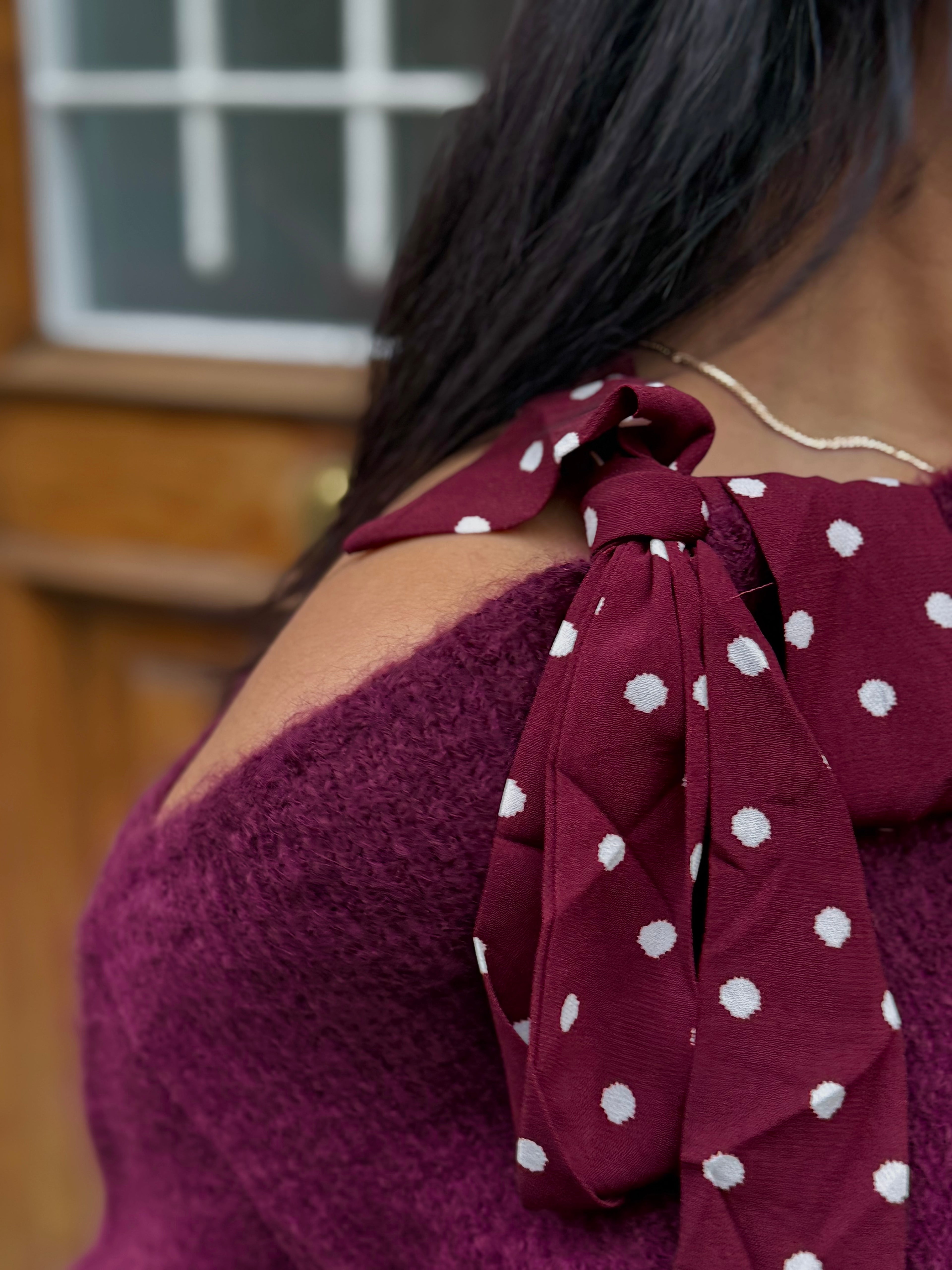 Pull LAURA - Bordeaux.